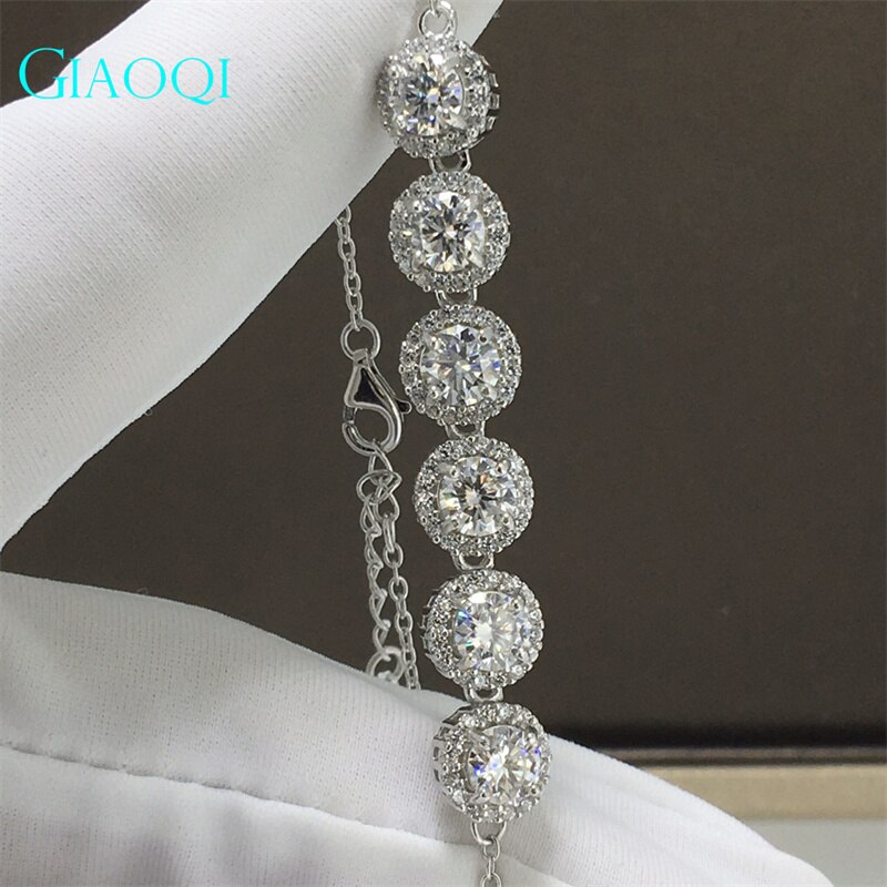 GIAOQI  14k ȭƮ    3 ct  긱Ʈ  ̾Ƹ   D ÷ ̻糪Ʈ  